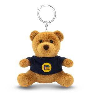 Ours en peluche, porte-clés | Fedon brun claire personnalisable