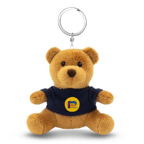Ours en peluche, porte-clés | Fedon brun claire personnalisable