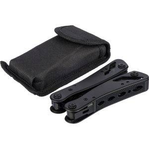 Outil multifonction, 13 fonctions noir personnalisable avec logo