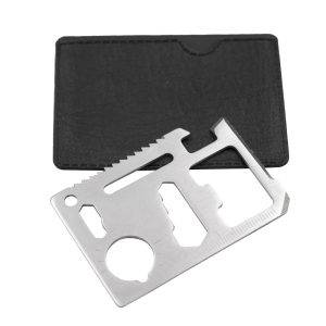 Outil multifonctionnel 11 el. Marlowe argent personnalisable avec logo