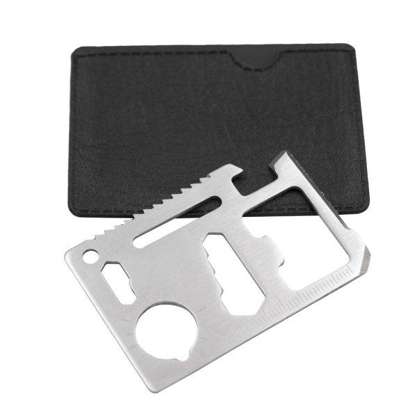 Outil multifonctionnel 11 el. Marlowe argent personnalisable avec logo