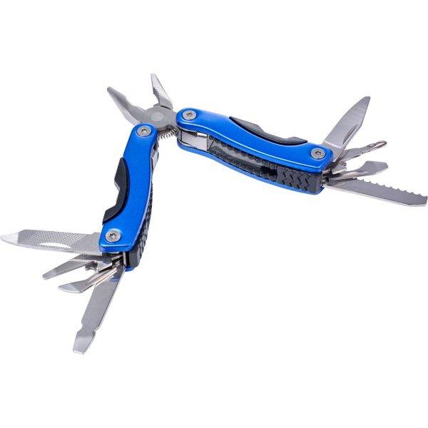 Outil multifonctionnel bleu personnalisable avec logo – réf. V9749-11