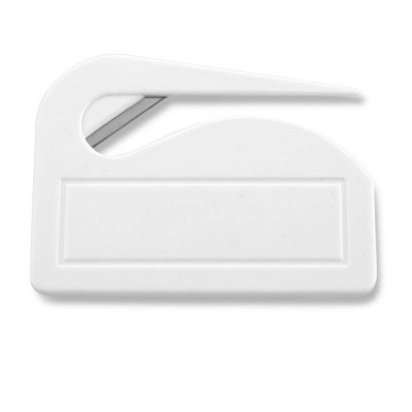Ouvre-lettre blanc personnalisable avec logo
