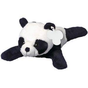 Panda en peluche noir-blanc personnalisable avec logo