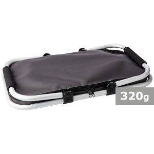 Panier pliable gris personnalisable avec logo