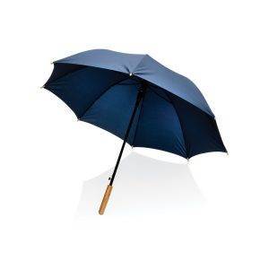 Parapluie 23" en rPET et bambou ouverture auto Impact personnalisable – réf. P850.655