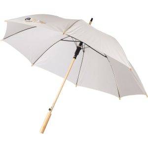 Parapluie automatique beige personnalisable avec logo