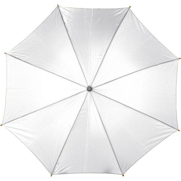Parapluie automatique blanc personnalisable avec logo – réf. V4232-02