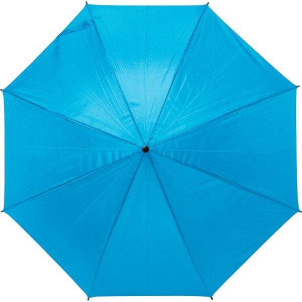 Parapluie automatique bleu clair personnalisable avec logo