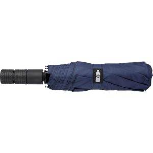 Parapluie automatique bleu marine personnalisable avec logo