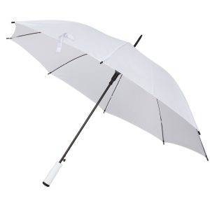 Parapluie automatique Dwight blanc personnalisable avec logo