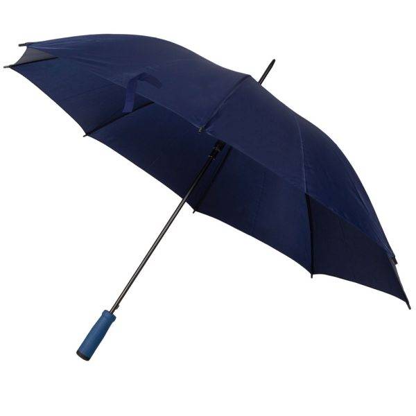 Parapluie automatique Dwight bleu marine personnalisable avec logo