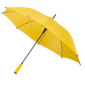 Parapluie automatique Dwight jaune personnalisable avec logo