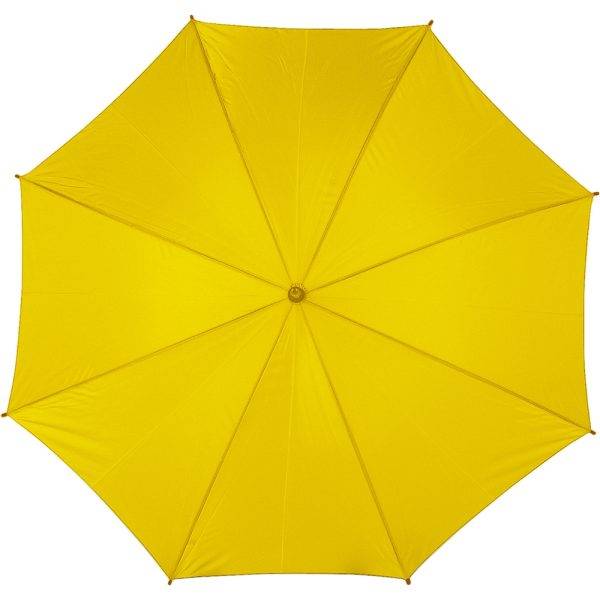 Parapluie automatique jaune personnalisable avec logo – réf. V4232-08