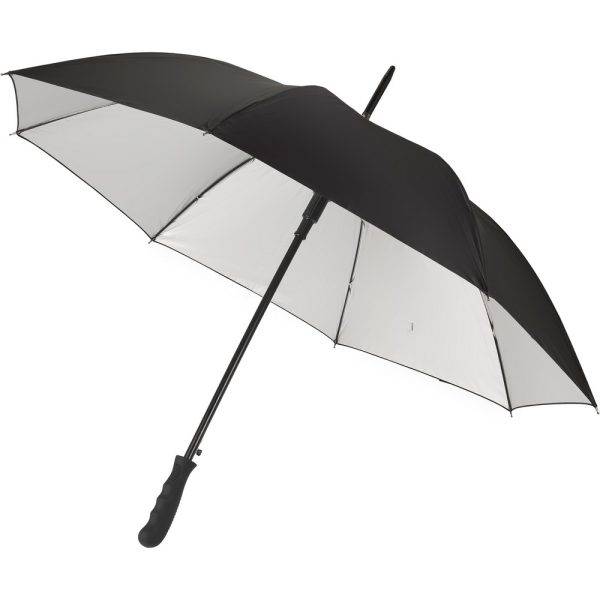 Parapluie automatique noir personnalisable avec logo