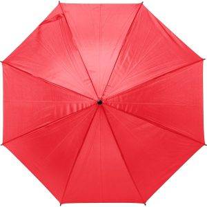 Parapluie automatique rouge personnalisable avec logo