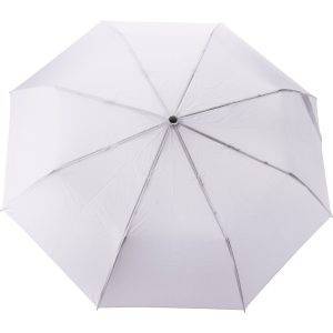 Parapluie automatique RPET blanc personnalisable avec logo