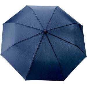 Parapluie automatique RPET bleu marine personnalisable avec logo – réf. V4895-04