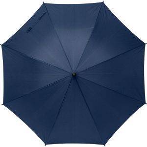 Parapluie automatique RPET bleu marine personnalisable avec logo