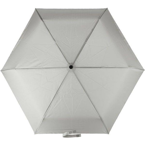 Parapluie automatique RPET gris personnalisable avec logo