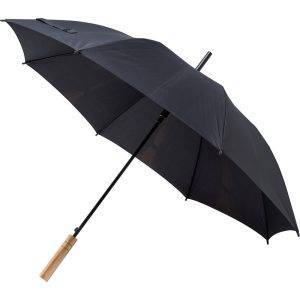 Parapluie automatique RPET noir personnalisable avec logo – réf. V0791-03