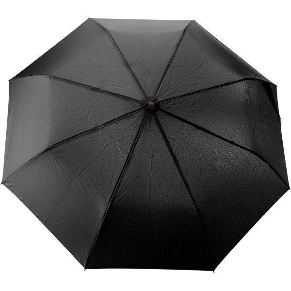 Parapluie automatique RPET noir personnalisable avec logo – réf. V4895-03