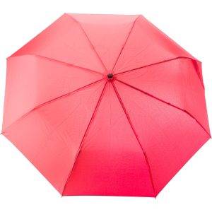 Parapluie automatique RPET rouge personnalisable avec logo – réf. V4895-05