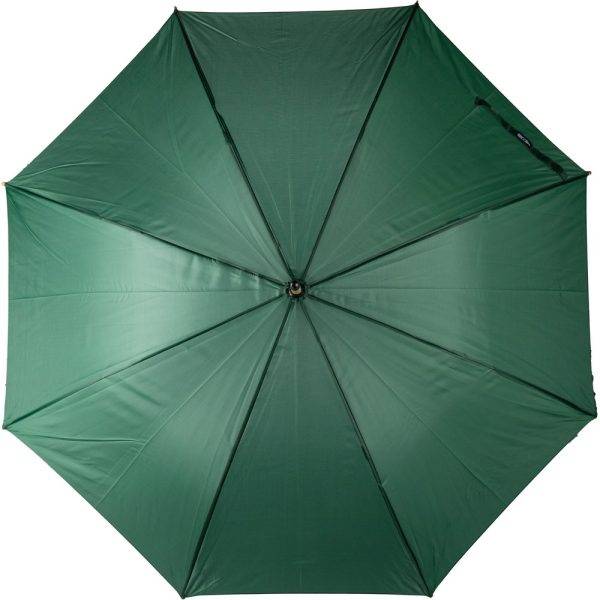 Parapluie automatique vert personnalisable avec logo