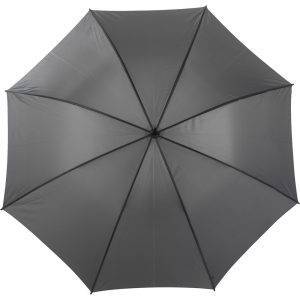 Parapluie manuel gris personnalisable avec logo