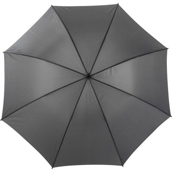 Parapluie manuel gris personnalisable avec logo