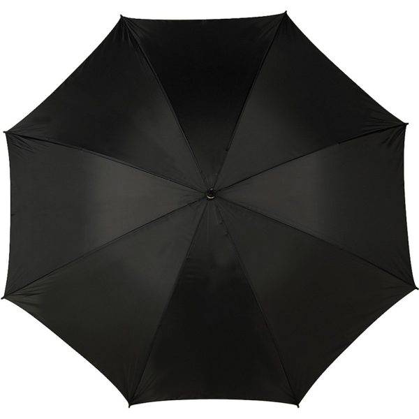 Parapluie manuel noir personnalisable avec logo – réf. V4212-03