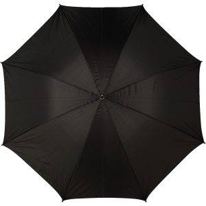 Parapluie manuel noir personnalisable avec logo