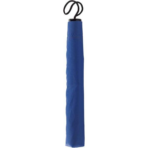 Parapluie manuel, pliable bleu clair personnalisable avec logo