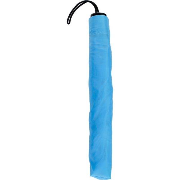 Parapluie manuel, pliable bleu personnalisable avec logo