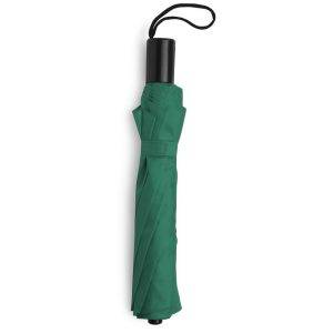 Parapluie manuel, pliable vert personnalisable avec logo