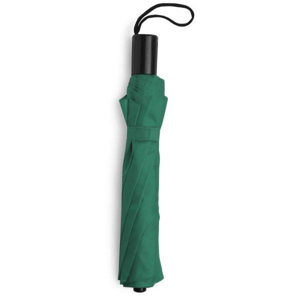Parapluie manuel, pliable vert personnalisable avec logo
