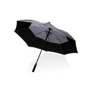 Parapluie tempête 27" en rPET ouverture auto Impact personnalisable