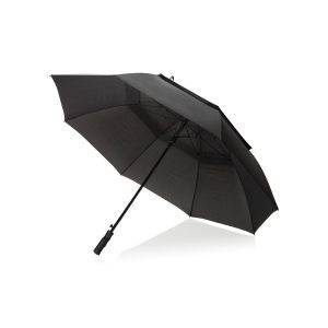 Parapluie tempête 30" Swiss Peak AWARE™ Tornado noir personnalisable