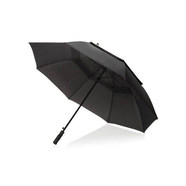 Parapluie tempête 30" Swiss Peak AWARE™ Tornado noir personnalisable