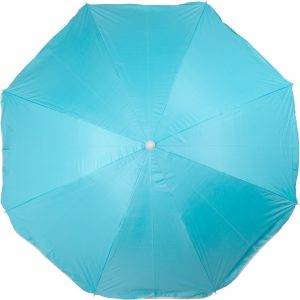 Parasol bleu clair personnalisable avec logo