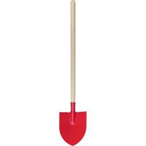 Pelle de jardin rouge personnalisable avec logo