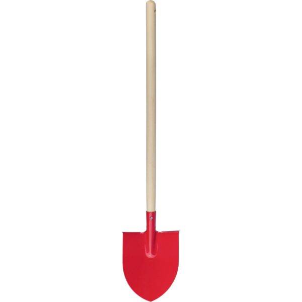 Pelle de jardin rouge personnalisable avec logo
