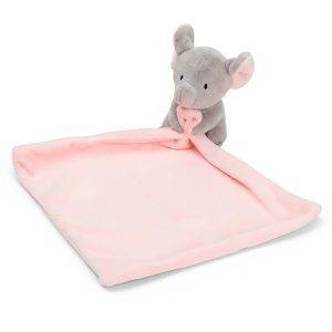 Peluche mini couverture d'éléphant | Ralphy gris personnalisable