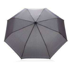 Petit parapluie 20,5" Impact AWARE™ RPET gris personnalisable