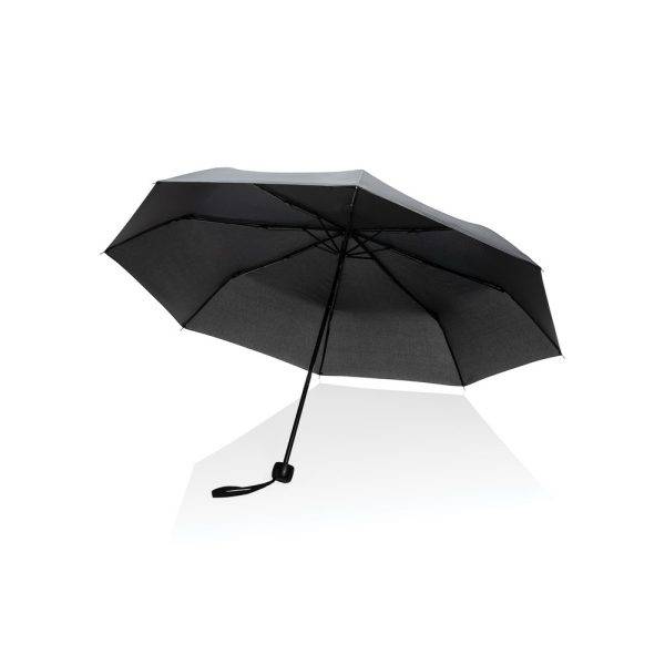 Petit parapluie à main 21" Impact AWARE RPET noir personnalisable