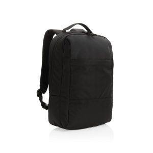 Petit sac à dos Swiss Peak en rPET AWARE™ noir personnalisable
