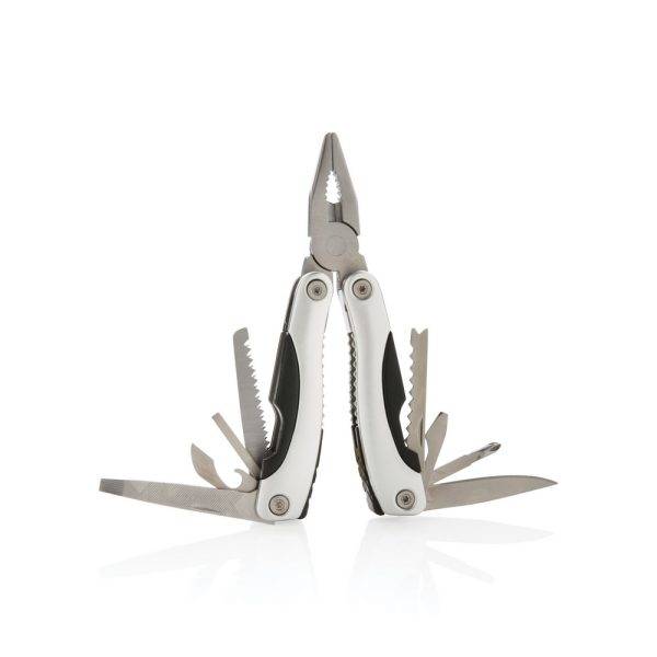 Pince multifonctions argent personnalisable avec logo