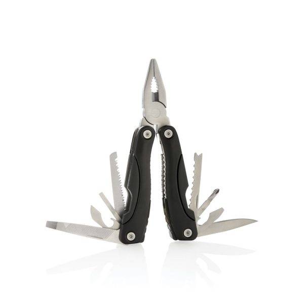 Pince multifonctions, noir personnalisable avec logo