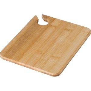Planche de service en bambou brun personnalisable avec logo