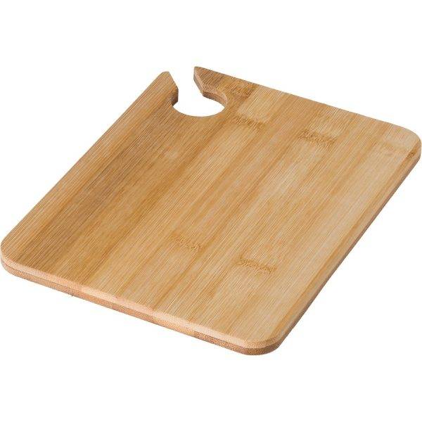 Planche de service en bambou brun personnalisable avec logo